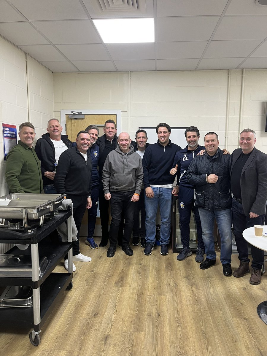 Great day catching up with special friends Dan, Nicky and the all the family ❤️
<a href="/dancowley1/">Danny Cowley</a> <a href="/Cowleyn8/">Nicky Cowley</a> 
<a href="/stevecowley60/">Steve Cowley</a> <a href="/GillCowley/">Gill Cowley</a> 
<a href="/ColU_Official/">Colchester United FC</a> <a href="/dannyheale10/">Danny Heale</a> <a href="/barradog11/">steve larkin</a> <a href="/TobyDJHorse/">Toby Wicks</a> <a href="/cliff_larkin/">Cliff Larkin</a> <a href="/russindeerose1/">Russell Dopson</a> 
#3points 👏