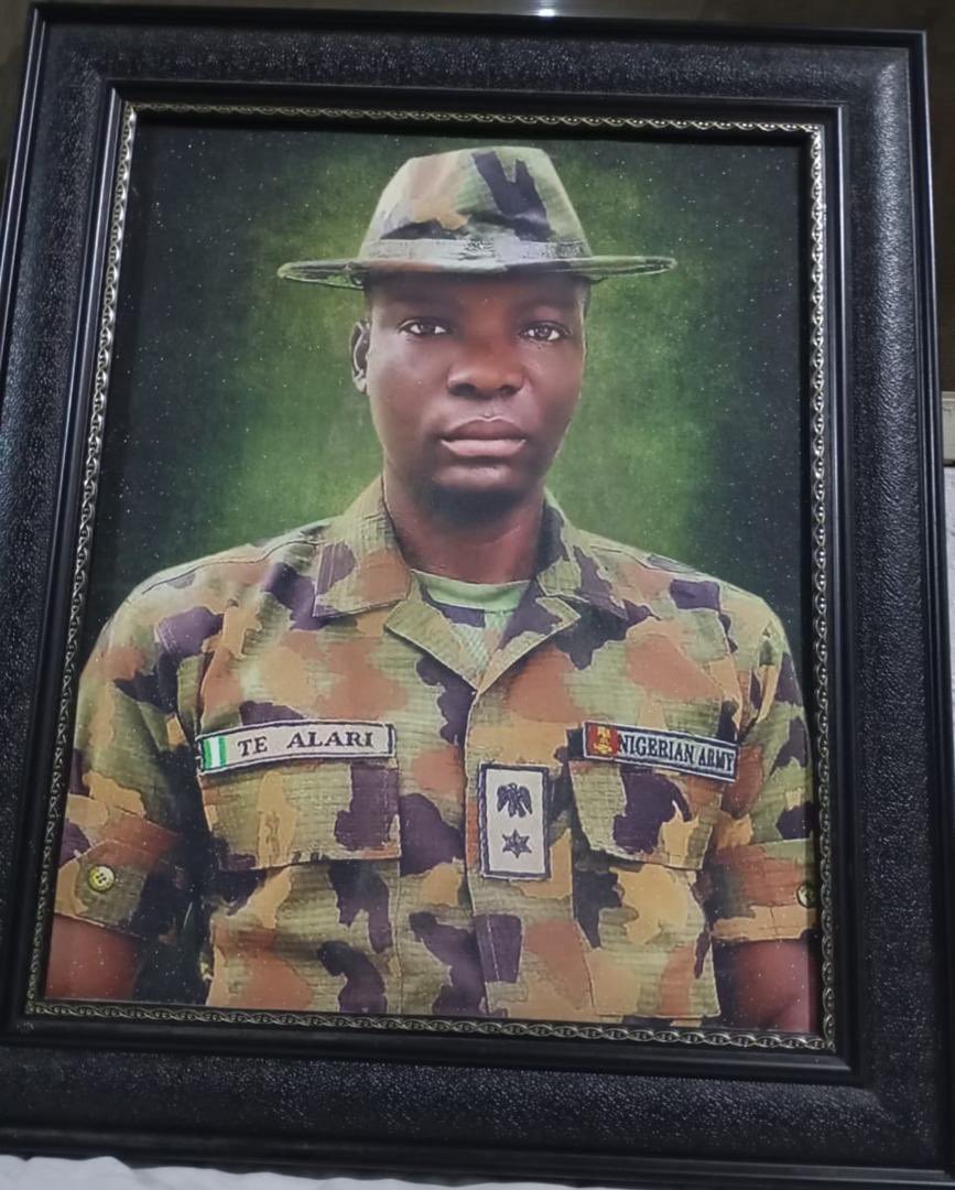Lt. Col. TE Alari, the Commanding Officer of the 149 Battalion,  was leading his troops during an operation in the Timbuktu Triangl a notorious hotspot for terrorist activity in the North East of Damboa in Yobe State, when they came under VBIED  attack by ISWAP insurgents. 

The