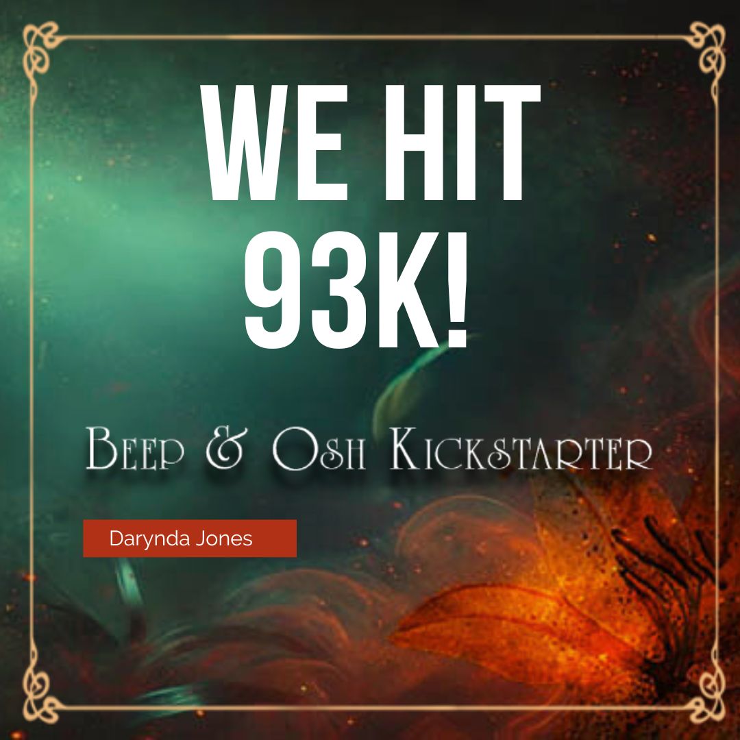 Darynda's tweet photo. 🎉 93K! We’re Moving Fast! 🎉Thank you for making this happen, Team Beep! 💥
#93K #TeamBeep #KickstarterJourney #NextStopMoreGoals https://t.co/QEoNXFV4qt