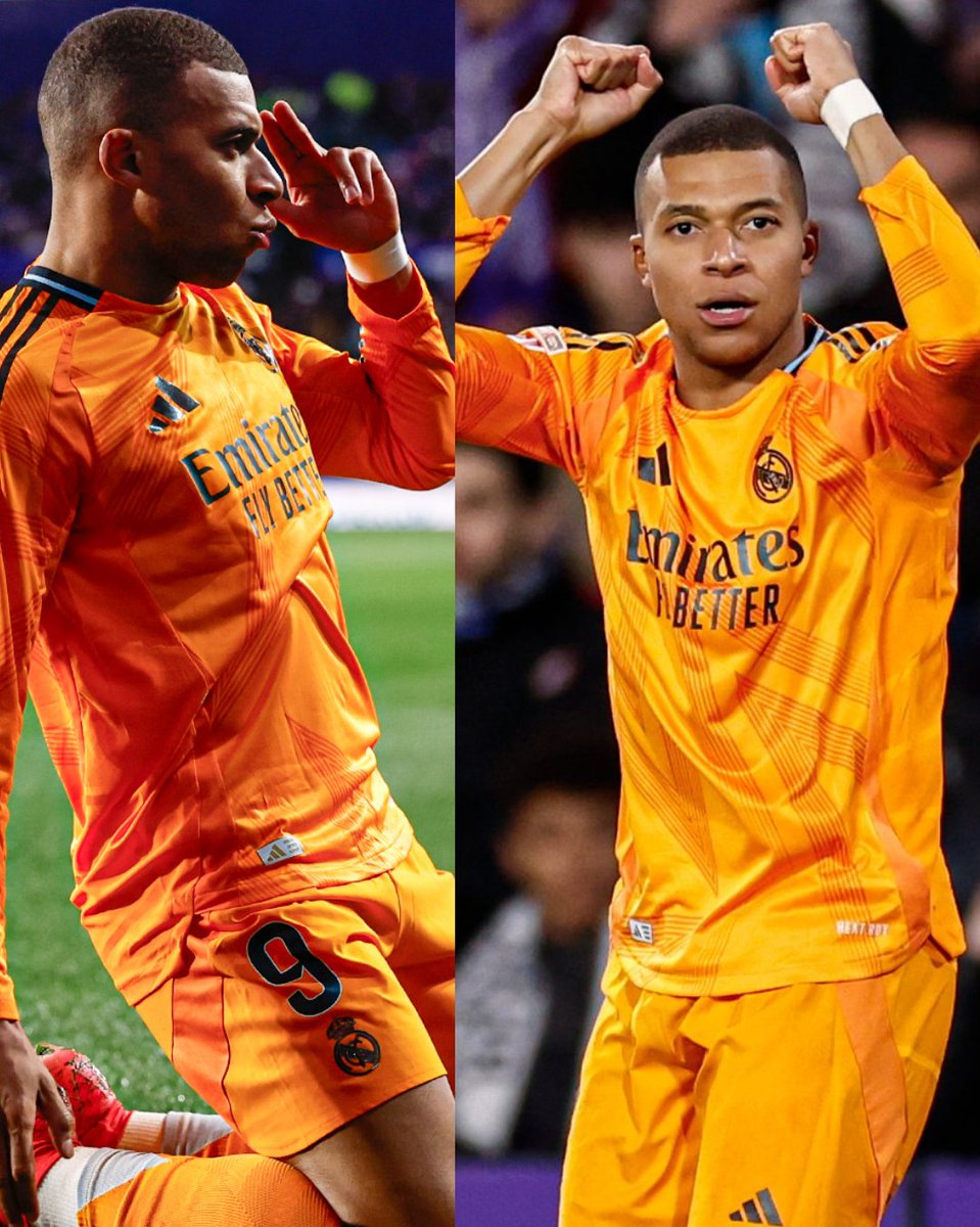 InvictosSomos's tweet photo. 25 de enero de 2025. La fecha del PRIMER HAT-TRICK de Kylian Mbappé como jugador del Real Madrid. Sí, hoy acabamos de ver el primer triplete de Kiki como madridista. Qué momento está viviendo Donatello. EL NUEVO GALÁCTICO ESTÁ AQUÍ.