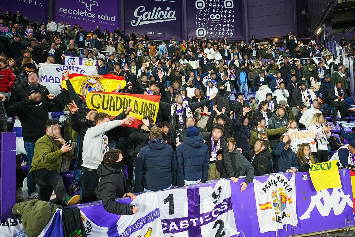 ⚪🟣 700 madridistas desplazados a Valladolid. ¡Buen viaje de vuelta!

📸 <a href="/AGENCIALOF/">AGENCIA LOF 📷</a>