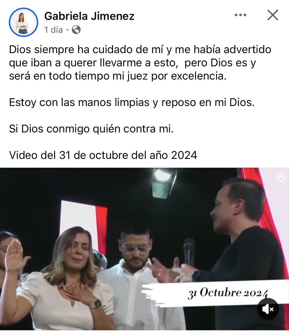 Señora usted aceptó UNA BOLSA CON DINERO EN EFECTIVO de alguien que hoy está en la cárcel y NO LA REPORTÓ AL TSE. 

El papel de víctima como que no le va.