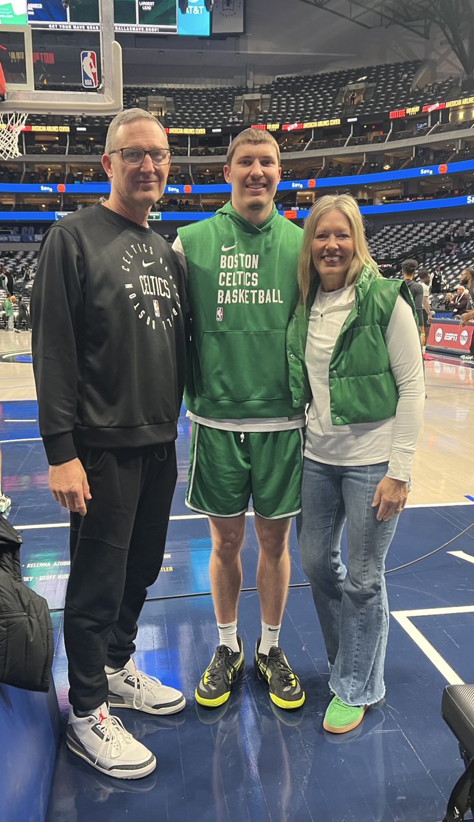 My heart is FULL! Go Celtics! <a href="/playforhim3/">Baylor Scheierman</a> 
💚☘️🏀❤️