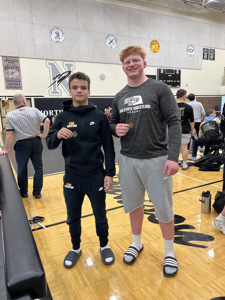 Preston Wagner and Quinlan Johnson finish 5-0 on the day. Go Tigers!