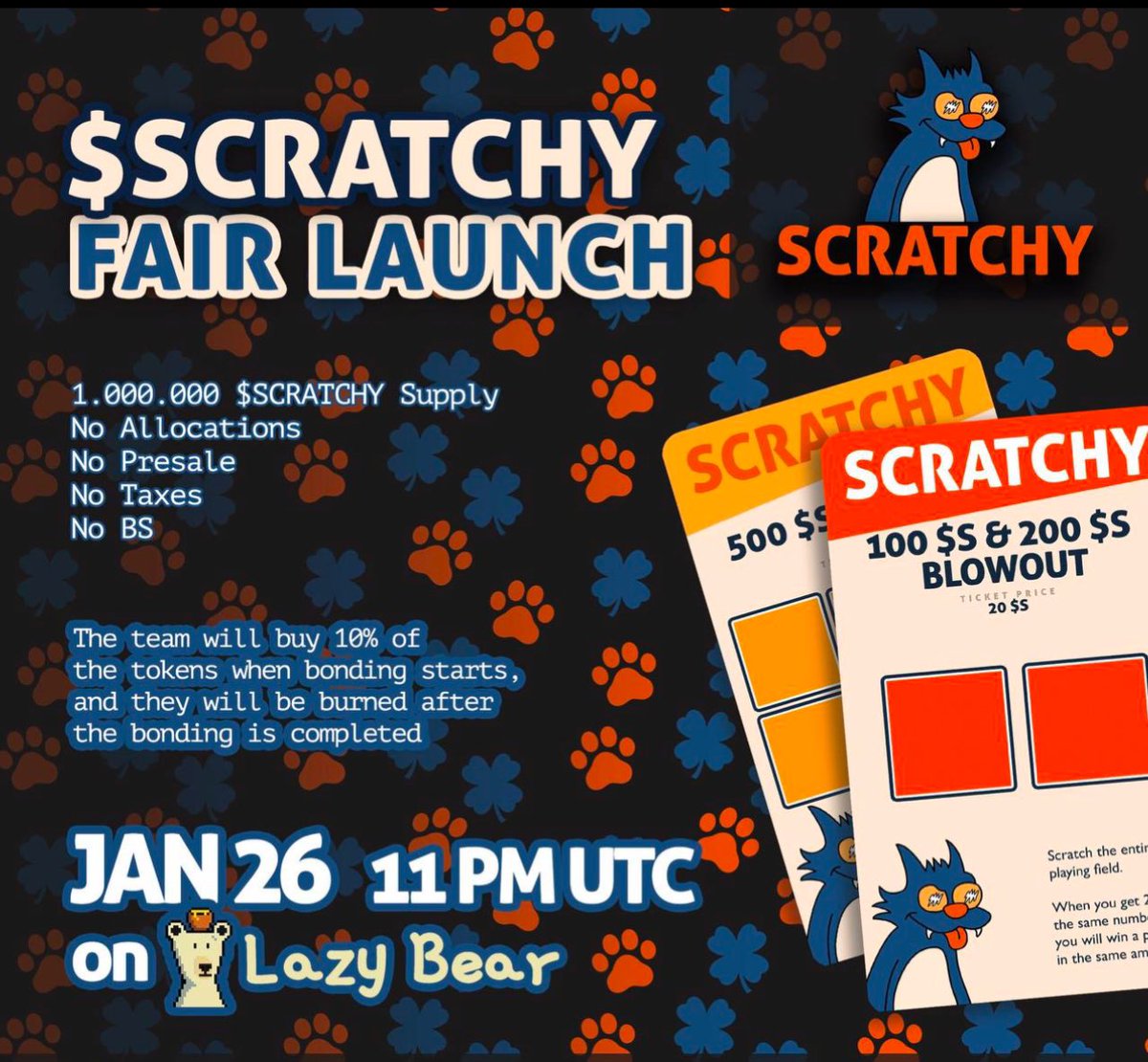 _SmartLiquidity's tweet image. 🔥 @Scratchyons is revolutionizing blockchain scratch-off gaming!

💡 Benefits:
🔐 Fully decentralized and operates on transparent, immutable smart contracts.
🔓 No sign-up, deposit, or KYC for a seamless experience.
🎲 Provably fair gameplay ensures a level playing field.
🔥…