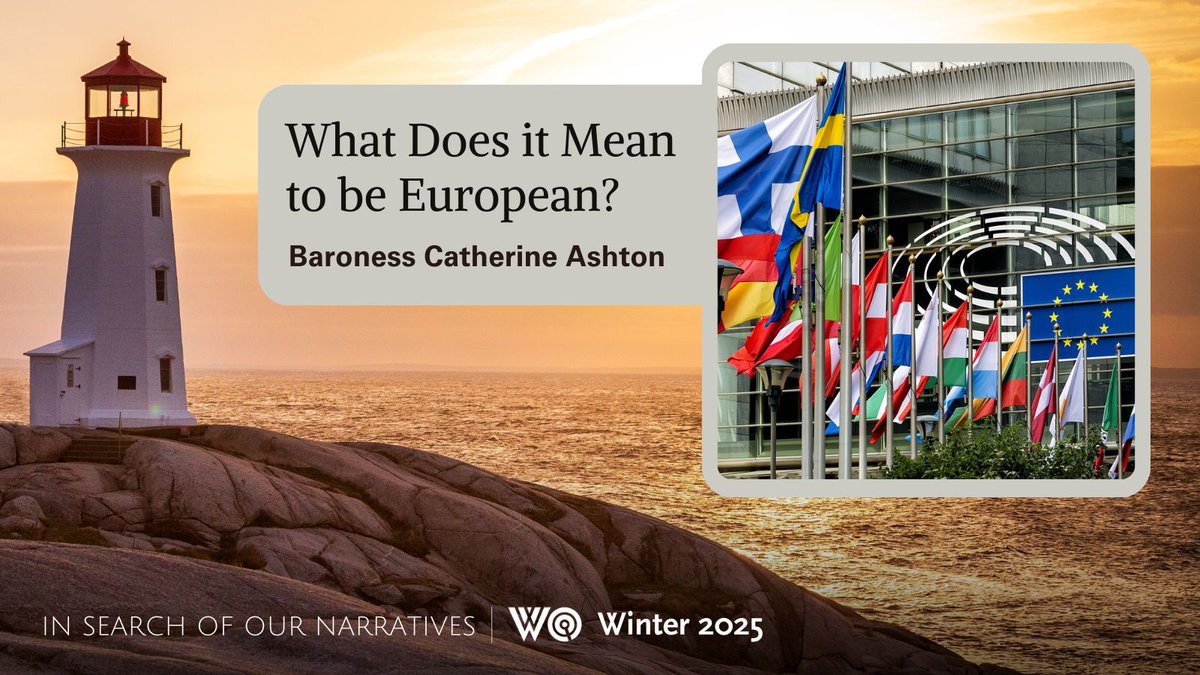 Out now: Baroness Catherine Ashton explores what it means to be “European” in the post-Brexit world. She goes into Britain’s evolving relationship with Europe and the shared values that continue to define Europe today.  

#GuidingNarratives 
buff.ly/4jxyqaf