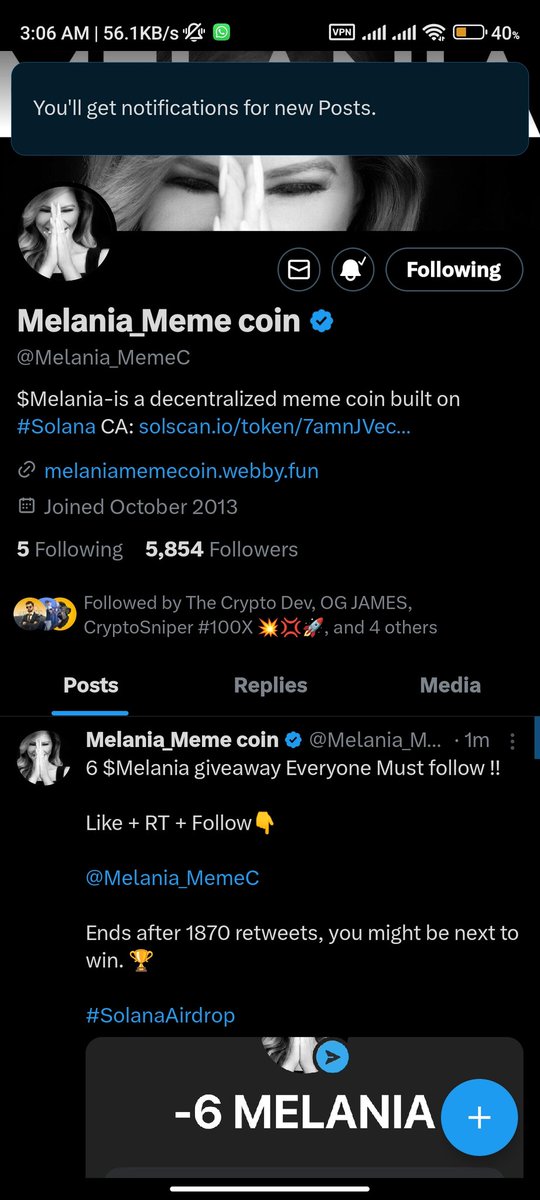 Top__watcher's tweet photo. @Melania_MemeC AQGq6tRTY9J2XPTsz27vyZYTZNYqr2F9grNtbuANz7Y1 https://t.co/D6Am7wbTpV