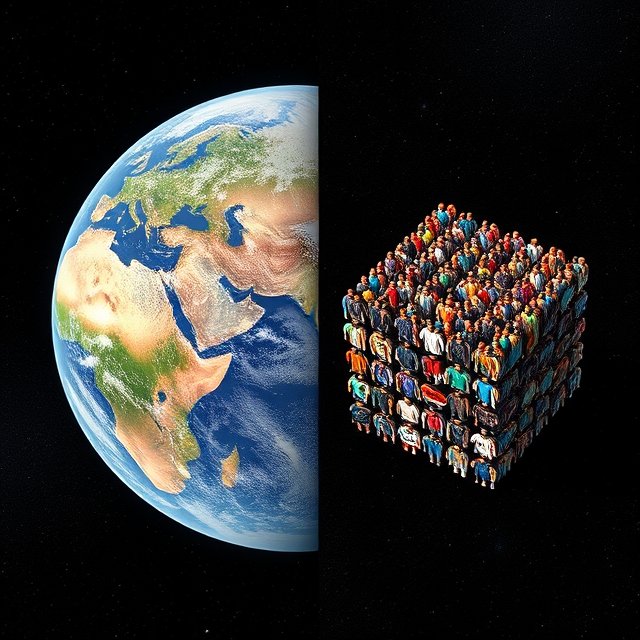SW1Whispers's tweet photo. Atoms are mostly empty space... If you removed all the empty space from the atoms in the human body, the entire human population would fit into a volume roughly the size of a sugar cube! #MindBlowingScience #eurikafiles https://t.co/goaky2s6Ed