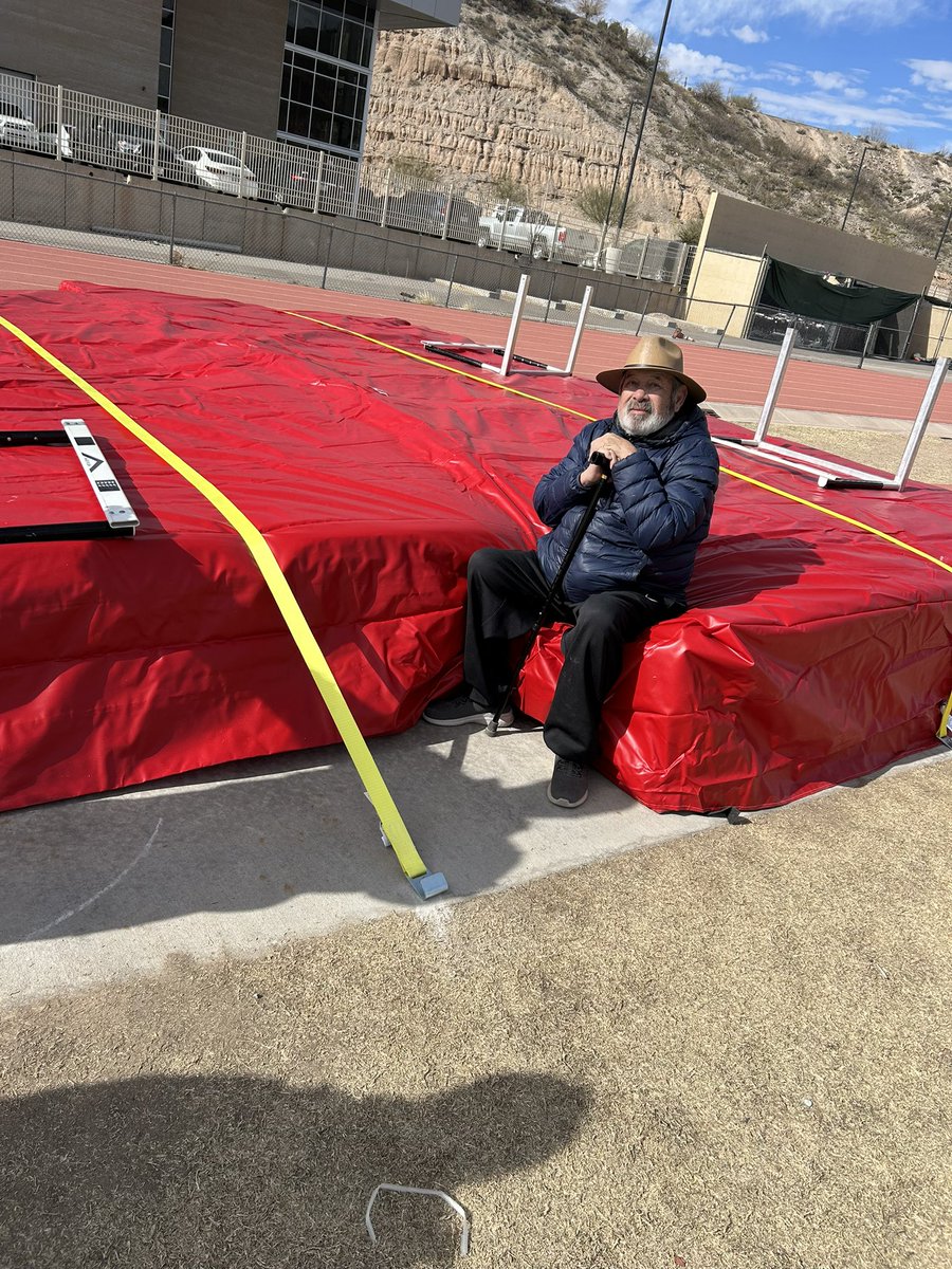 El Paso Track and Field (@realtigertrack) on Twitter photo When the Pole Vault Coach tells you to strap it down, you STRAP it down! When the Pole Vault Coach tells you to strap it down, you STRAP it down!
