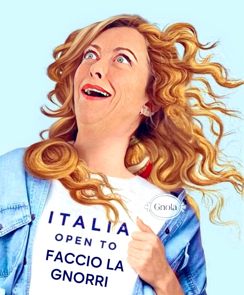GnolaRoma's tweet photo. La Venere di Meloncelli
#25gennaio #Santanchè #Melonj https://t.co/oBFNEWiyEL