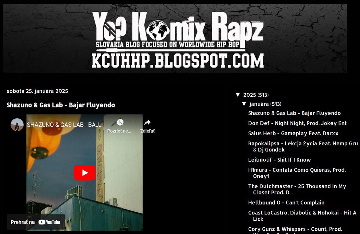 New Audio
Shazuno &amp; Gas Lab - Bajar Fluyendo kcuhhp.blogspot.com/2025/01/shazun…