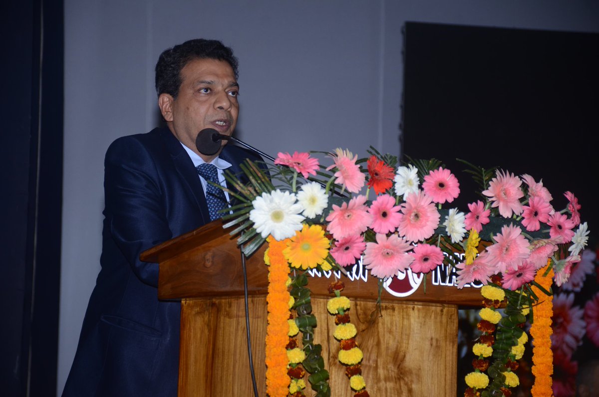 NALCO_India's tweet photo. On his maiden visit to Smelter & Power Complex, Shri Brijendra Pratap Singh, @CMDNALCO addressed the employees of S&P Complex & Coal Mines Division today in the presence of all Directors. He motivated the employees for scaling greater heights of organizational success and laid the roadmap for taking NALCO to the next level of business excellence. @kishanreddybjp @satishdubeyy @MinesMinIndia #Nalco