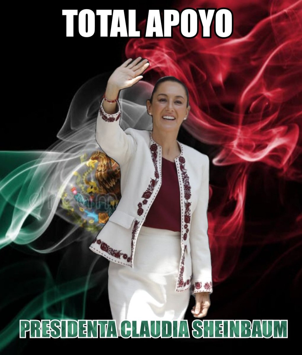 violetamg10078's tweet photo. Los Mexicanos 🇲🇽💜 que amamos a nuestro país, hoy y siempre apoyamos a nuestra Presidenta @Claudiashein  🇲🇽💜

TODOS UNIDOS 🇲🇽💜

Quién suscribe? ...👇🏻🇲🇽💜 https://t.co/LHOzYVz19g