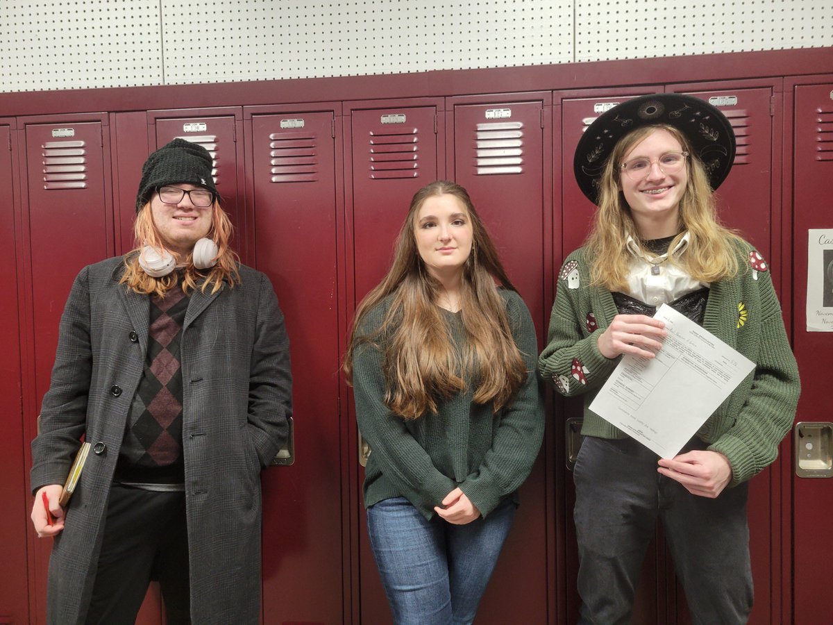 Norwalk_Speech's tweet photo. Karlie, Ryley, &amp; Alayna earn a I in Musical Theater with their medley featuring the plastics from Mean Girls! 

The Real Housewives of Greece earn a I in Radio News, dramatizing the messy affair of Persephone and Hades #StateBound #BreakALeg #SpeechFun https://t.co/O4teQii0mr