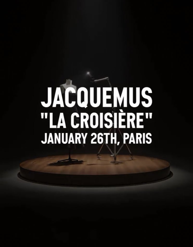 hongjoong will attend jacquemus “la croisière” fashion show in paris tomorrow. the event will be very intimate, hosting just 45 guests 🤍