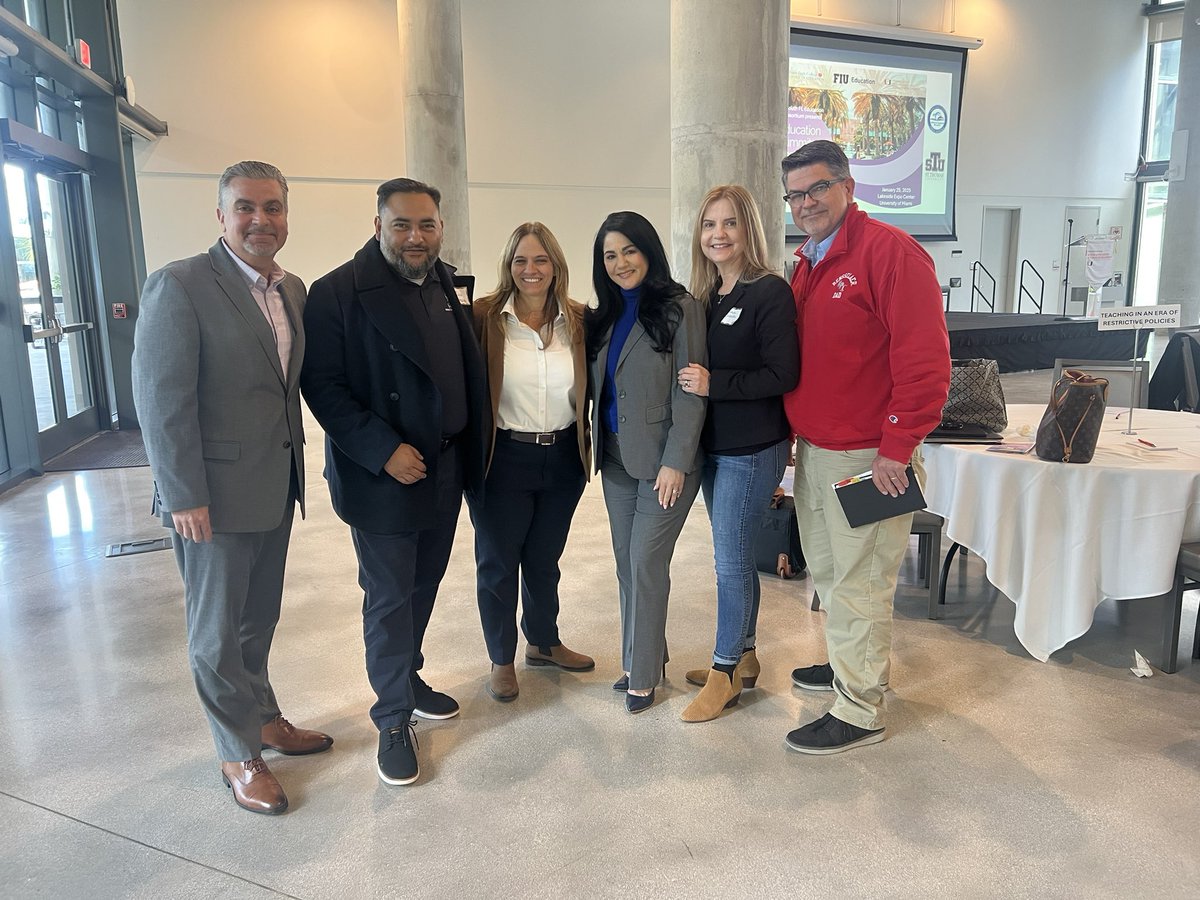MDCPS_HCMChief's tweet photo. A wonderful start to a Saturday discussing the teaching profession.  A shoutout to Mr. Arana and Ms. Falcon for their work recruiting teachers and to Mr. Y, Ms. Zabala, and Dr. Fisher for leaning into teacher retention.  @MDCPS @SuptDotres @mdcps_profdev #YourBestChoiceMDCPS https://t.co/uGq6XP14ai