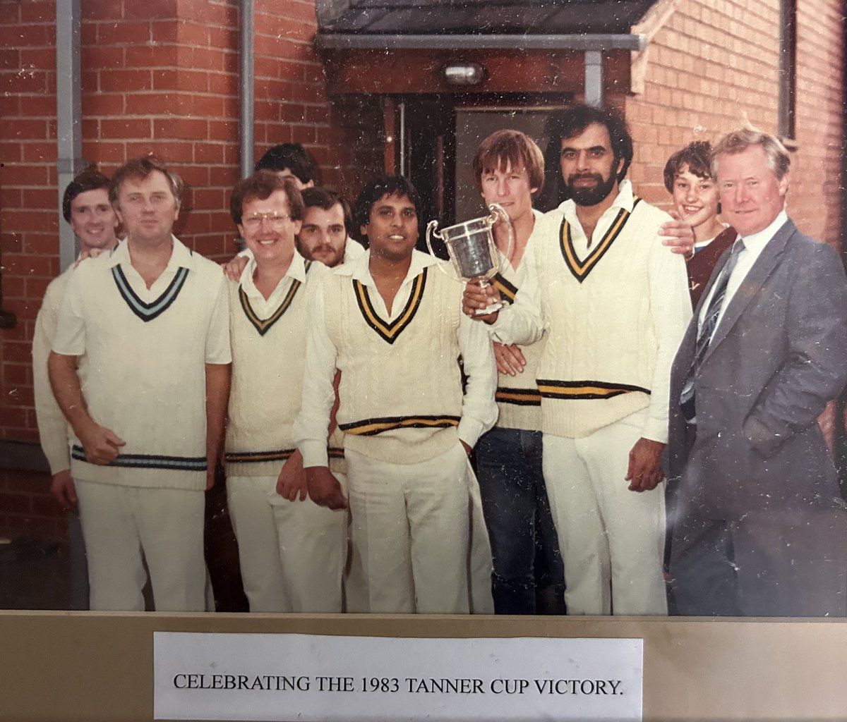 Saddleworth &amp; District Cricket League - 1983 Tanner Cup Winners
