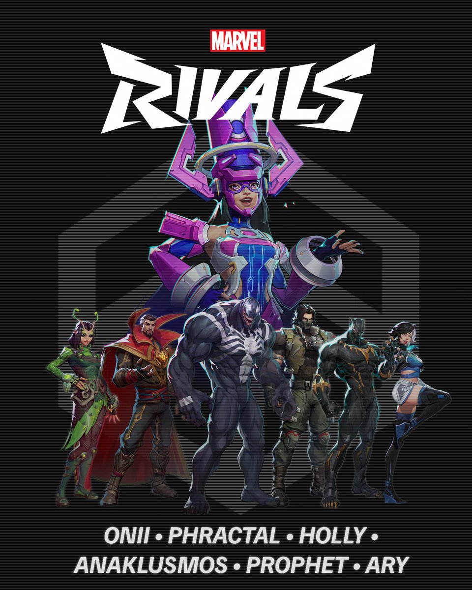 TEΔM DIGITΔL (@teamdigitalggs) on Twitter photo A new generation of heroes. 💪
Introducing our OFFICIAL roster for <a href="/MarvelRivals/">Marvel Rivals</a> - DIGITAL RIVALS.
🔹 <a href="/Anaklusmos013/">Andrew Moore</a>
🔹 <a href="/phractal_/">phractal</a>
🔹 <a href="/xzProphet/">Prophet</a>
🔹 <a href="/HollyWollyyyyy/">Holly Wolly</a>
🔹 <a href="/Ary_rsc/">Ary</a>
🔹 <a href="/Onii_FPS/">Onii</a>
Please give them a warm welcome and watch for them in future tournaments! A new generation of heroes. 💪
Introducing our OFFICIAL roster for <a href="/MarvelRivals/">Marvel Rivals</a> - DIGITAL RIVALS.
🔹 <a href="/Anaklusmos013/">Andrew Moore</a>
🔹 <a href="/phractal_/">phractal</a>
🔹 <a href="/xzProphet/">Prophet</a>
🔹 <a href="/HollyWollyyyyy/">Holly Wolly</a>
🔹 <a href="/Ary_rsc/">Ary</a>
🔹 <a href="/Onii_FPS/">Onii</a>
Please give them a warm welcome and watch for them in future tournaments!