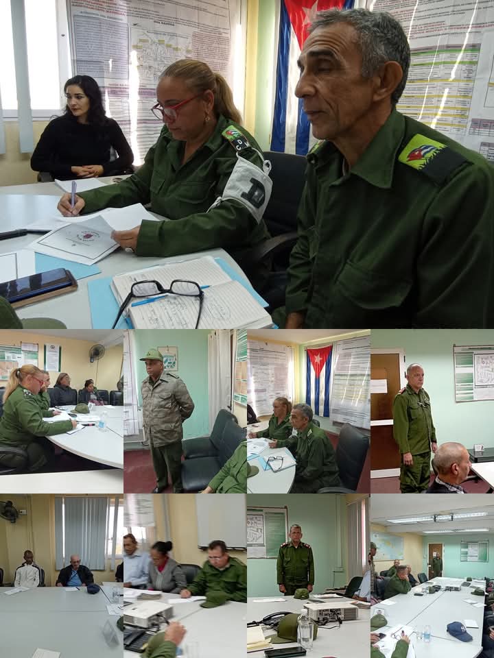 Inicia el Ejercicio Nacional de la defensa en la zona 230304 en los sitios en el municipio Centro Habana. #ElpuebloUniformado #Bastion2024