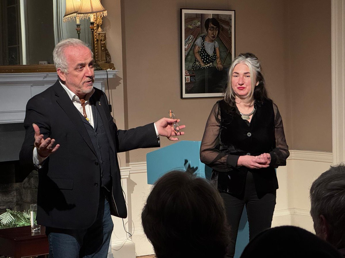 We were delighted to have veteran Irish actor Barry McGovern read a selection of Joyce's work in McGovern's Choice: Parts 1 &amp; 2 last Thursday and Friday. Our special thanks to Barry and Anna Livia Creative for two beautiful evenings. We look forward to ALC's upcoming events here!
