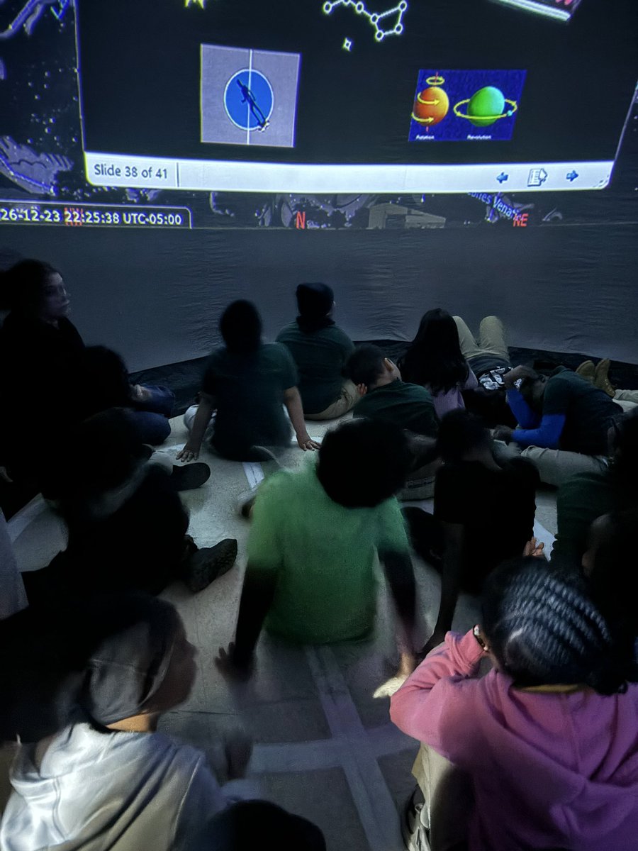 ms_tillmann's tweet photo. Students got to explore the BCPS Starlab this week! It was so fun exploring the idea of patterns and why we experience day, night, and seasons! https://t.co/4eWFahKX5X