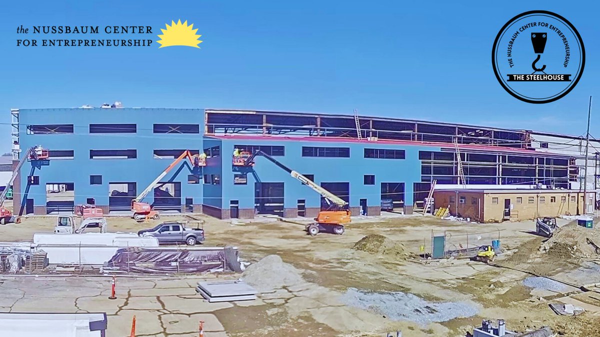 It's a beautiful day for window install at The #Steelhouse. Apply now lnkd.in/dDaxBGq 

#businessisbuilthere #greensborostartshere #grandopening