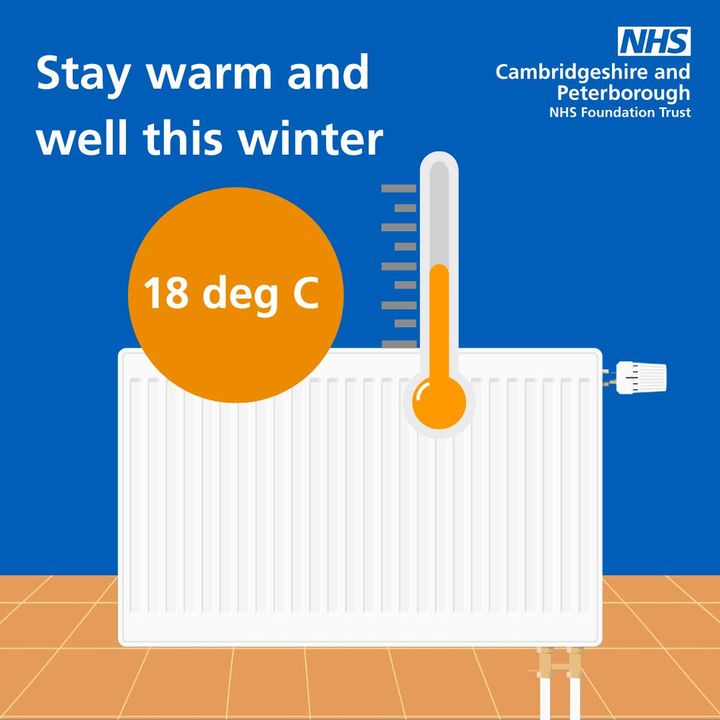 CPFT_NHS's tweet image. We know winter months can be tough at times, but it&apos;s important to stay warm and well!❄️

Keep the rooms you use most at a comfortable 18°C, and layer up with snug clothing!

If you need a warm, welcoming space, your local council-run warm hub is here!
🔗 bit.ly/3E7keVa