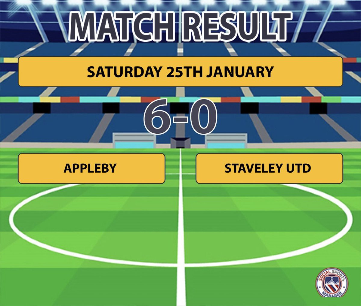 Staveley United FC (@staveleyunited) on Twitter photo We exit the senior cup after defeat on the road today. Canβt fault the lads effort one bit as we went in at HT only 2-0 down. A few silly mistakes and <a href="/ApplebyAFC/">Appleby AFC</a> showed their quality and saw the game off
MOM: Jack Bates We exit the senior cup after defeat on the road today. Canβt fault the lads effort one bit as we went in at HT only 2-0 down. A few silly mistakes and <a href="/ApplebyAFC/">Appleby AFC</a> showed their quality and saw the game off
MOM: Jack Bates
