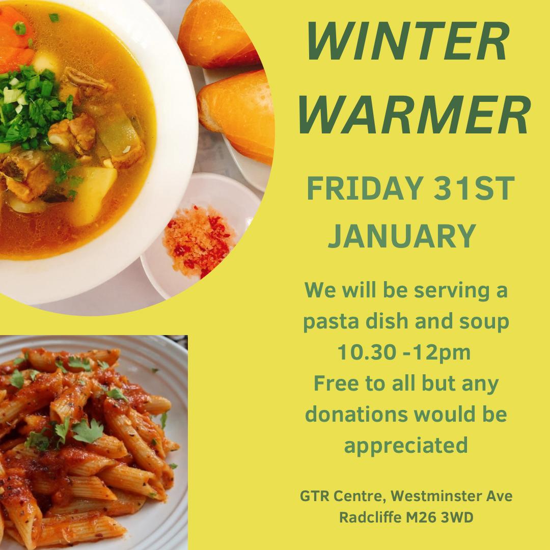trinityfbank's tweet image. Warm space Friday.Warming pasta or soup and our stall is back come visit us @BuryCouncil @burylivewell @BuryVCFA @GrowingTogeth13 @StarRadcliffe @RPSRadcliffe