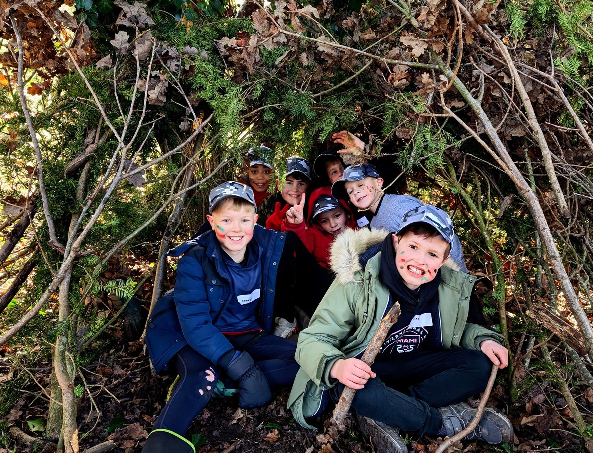 GoWildOutdoors's tweet photo. The children enjoyed building natural shelters during their survival bushcraft sessions today! 
#knaresborough #harrogate #shadwell #thorner #northyorkshire #Primaryeducation #forestschool #outdoorlearning #survivalskills #kidsoutdoors #denbuilding #childrensparties #Yorkshire https://t.co/x1VXlzKmFt