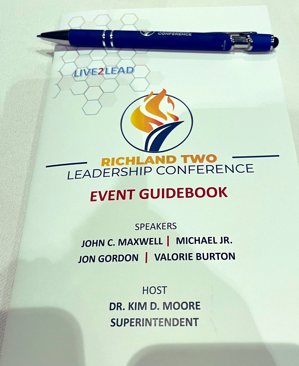 RSmalls0105's tweet photo. The #Live2Lead Richland Two Leadership Conference was filled with gems shared by four wonderful speakers. https://t.co/Ddi2Fs6sTi