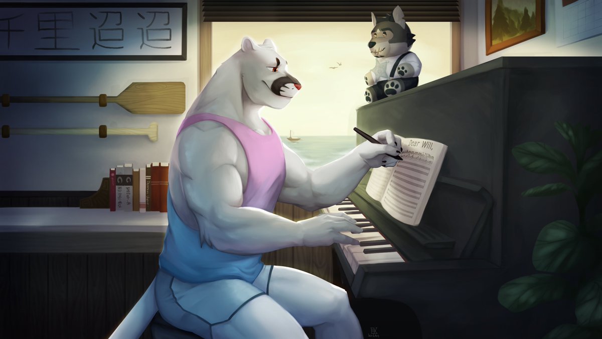 Painting commission 
featuring Samuel from The Smoke Room!
#TSRvn #TheSmokeRoom #SamuelAyers