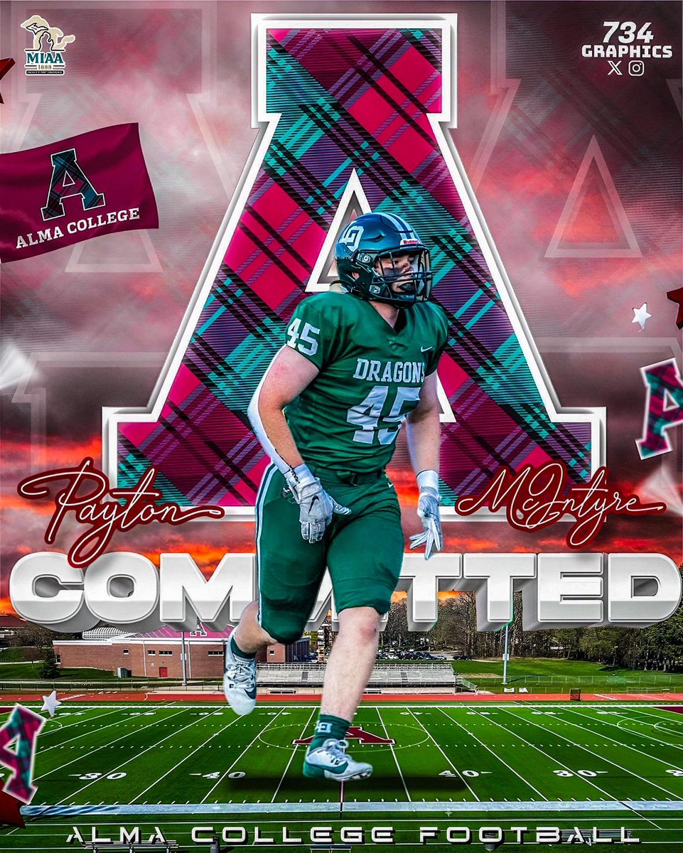 A Scot through and through!! 🔴⚪️ 100% committed! #AGTG #commited 

<a href="/CoachCouchAlma/">Jason Couch</a> <a href="/Ryan_Ettinger1/">Ryan Ettinger</a> <a href="/CoachBalhorn/">Coach Balhorn</a> <a href="/AlmaCoachCole/">Scotty Cole</a> <a href="/CoachP_Alma/">Jason Polmanteer</a> <a href="/Coach_OGara/">Cooper O’Gara</a> <a href="/CoachHill_41/">Ty Hill</a>
<a href="/BrianGannon1/">Mr Gannon</a> <a href="/LOCoachE/">Coach E</a> <a href="/lohsathletics/">Chris Bell LO Athletics</a> <a href="/CoachsSuite/">Coach's Suite LLC</a> <a href="/RKaragosian_LO/">CoachK_LO🐉</a> <a href="/MichFBFrenzy/">Michigan Prep Frenzy</a> <a href="/MIexposure/">Michigan Exposure</a>
