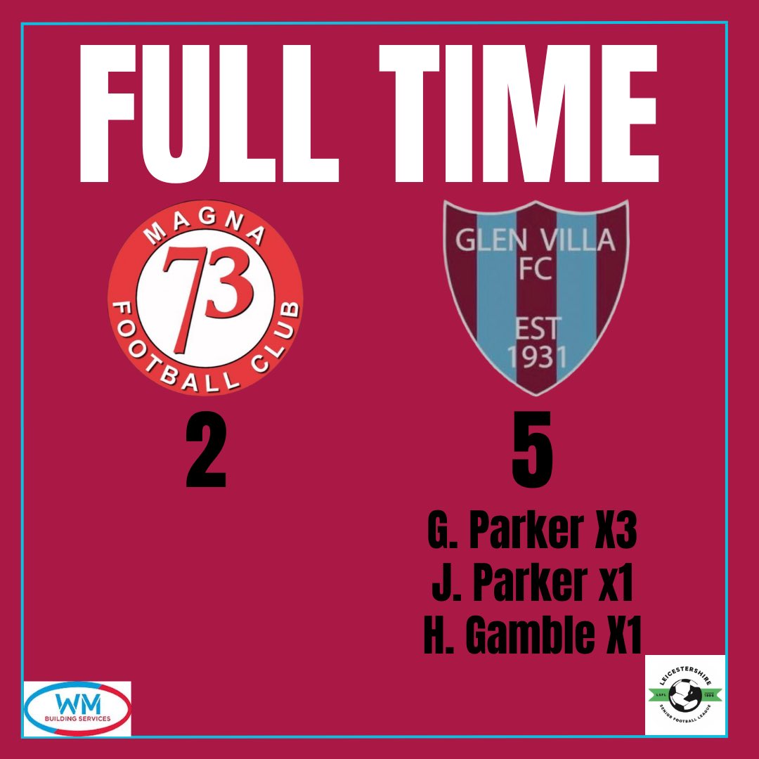 GlenVillaFC's tweet photo. Full Time 👊 

#UpTheVilla https://t.co/9Kdj0qjZ55