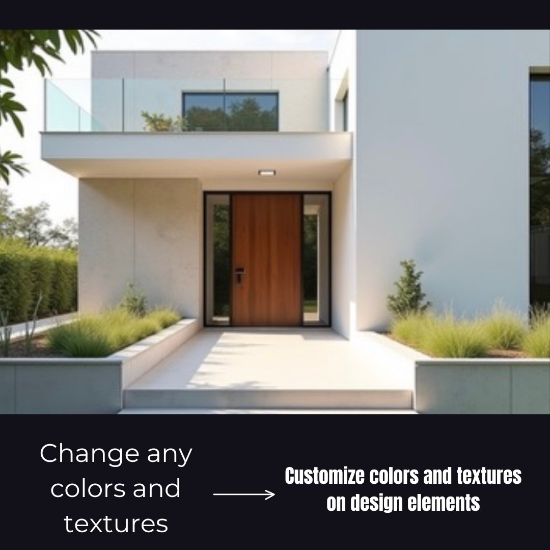 homedesignsai's tweet image. Unleash your creativity with our Colors and Textures tool! 🎨✨ With Homedesigns.ai, you can explore endless combinations to find the perfect palette and finish for your space. 🏡 #HomedesignsAI #ColorAndTexture #InteriorDesign