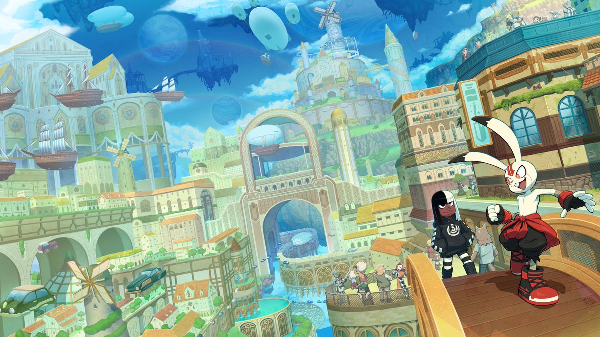 ✪ daniel barnes ✪ (@danny8bit) on Twitter photo New ENDLESS FANTASIA artwork by <a href="/deegeemin/">★ DEEGEEMIN ★</a>!
Welcome to EverAfter – a utopian, skybound metropolis inhabited by classic storybook and fairytale characters. Jack & Jill defend this city from the shadowy, demonic forces of The Big Bad Wolf.
Keep your eyes peeled for more updates! New ENDLESS FANTASIA artwork by <a href="/deegeemin/">★ DEEGEEMIN ★</a>!
Welcome to EverAfter – a utopian, skybound metropolis inhabited by classic storybook and fairytale characters. Jack & Jill defend this city from the shadowy, demonic forces of The Big Bad Wolf.
Keep your eyes peeled for more updates!