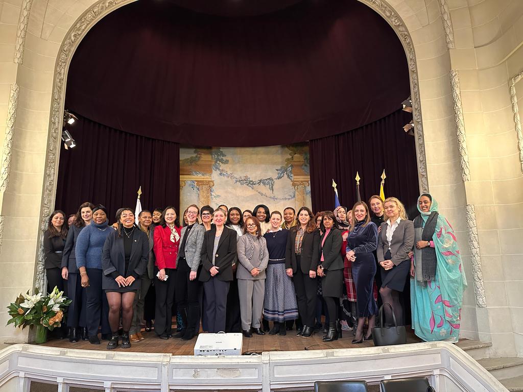 En cette Journée internationale des #FemmesDansLeMultilatéralisme, dont S.E <a href="/RachelOgoula/">Rachel Annick Ogoula Akiko</a>, Ambassadeur du Gabon auprès de l'#UNESCO a été à l’initiative, célébrons toutes celles qui, par leur engagement sans faille, contribuent à la transformation de l’agenda multilatéral &amp; à