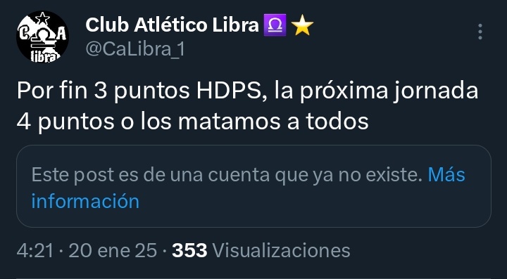 CaLibra_1's tweet photo. Que le pasó a la cuenta de la Copa Astral https://t.co/obaoltVdrl