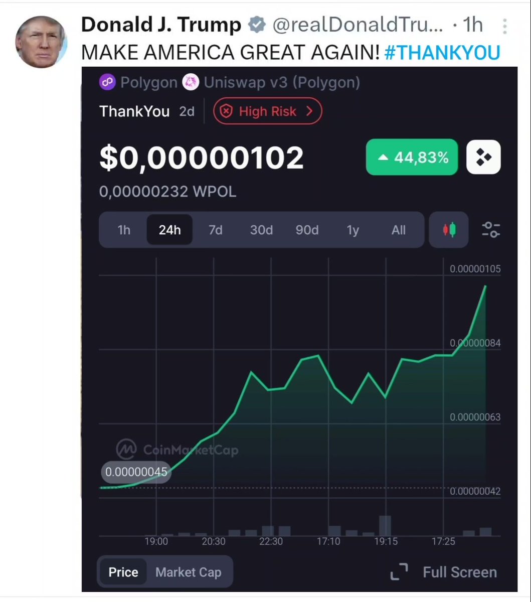ThankYou_Meme's tweet photo. Let's go ! Memecoin #THANKYOU 
CA: 0xf9c108c2DCAe3aeDb1B4eD8Aa03777e61D0dfE37 https://t.co/n8O5cz0Mob