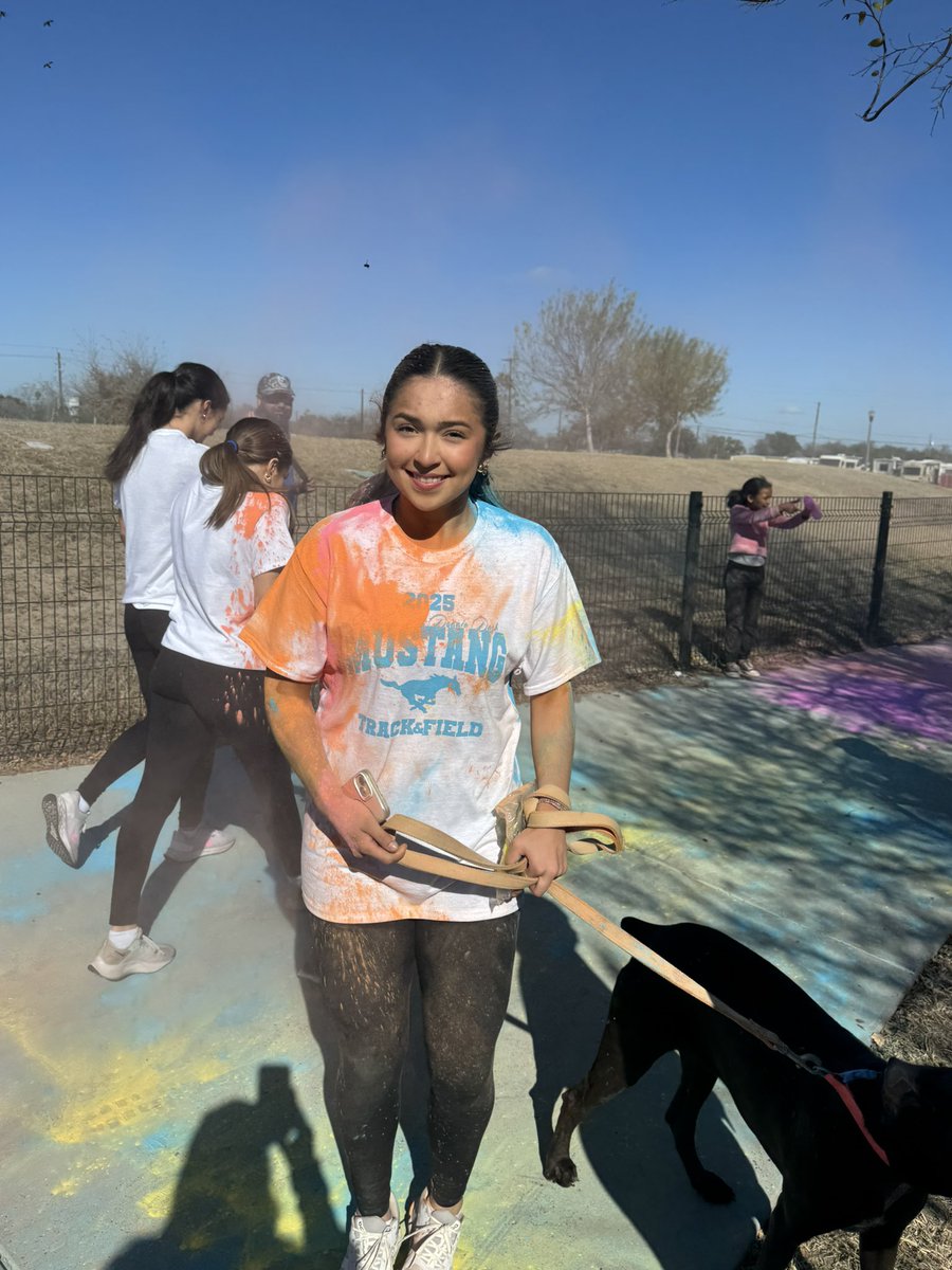 Color Run/Doggy Dash was a fun success. Thank you for everyone that came out to support Memorial Track &amp;Field!
<a href="/McAllenMemorial/">Memorial High School</a> <a href="/McAllenISD/">McAllen ISD</a> <a href="/Pride_Mustangs/">Pedro Alvarez, Jr.</a>