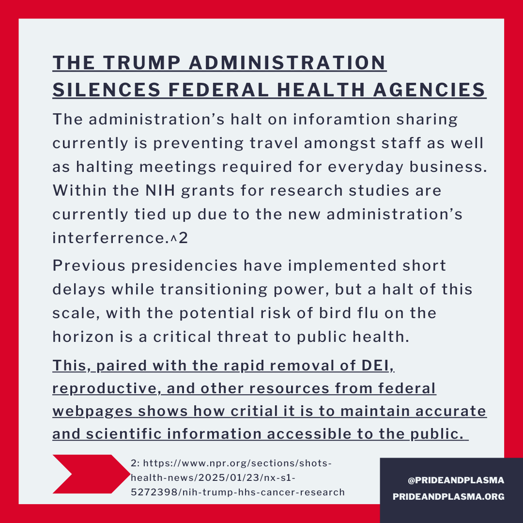 This week federal agencies were banned from releasing information to the public without presidential approval- here's what happened:
#fda #bloodban #lgbtq #lgbtqrights #gayblooddrive #prideandplasma