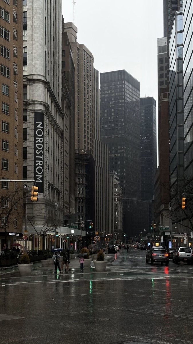 New york under the rain 🗽