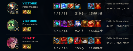 First Scrims of the year ,First Win 
Not my best perf but I take that 
GG to koï