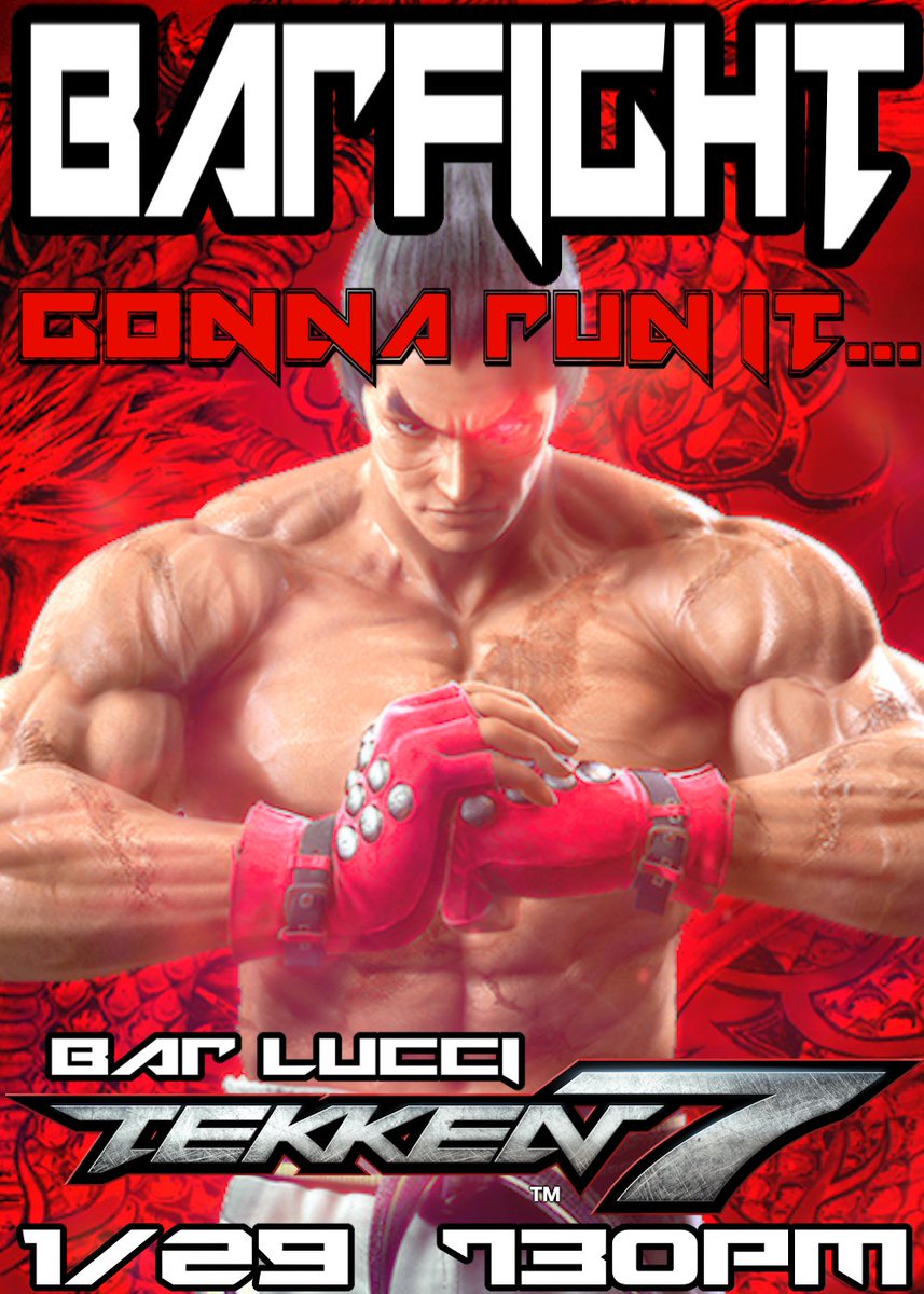WhimFGC's tweet image. BARFIGHT SFV and TEKKEN 7 this Wednesday!

2 Classic Kent brackets for your nostalgia pleasure in 2025! Come by for some "old" games and see what these "oldheads" were doing 5 years ago! 730pm at Bar Lucci this Wednesday! Signups below