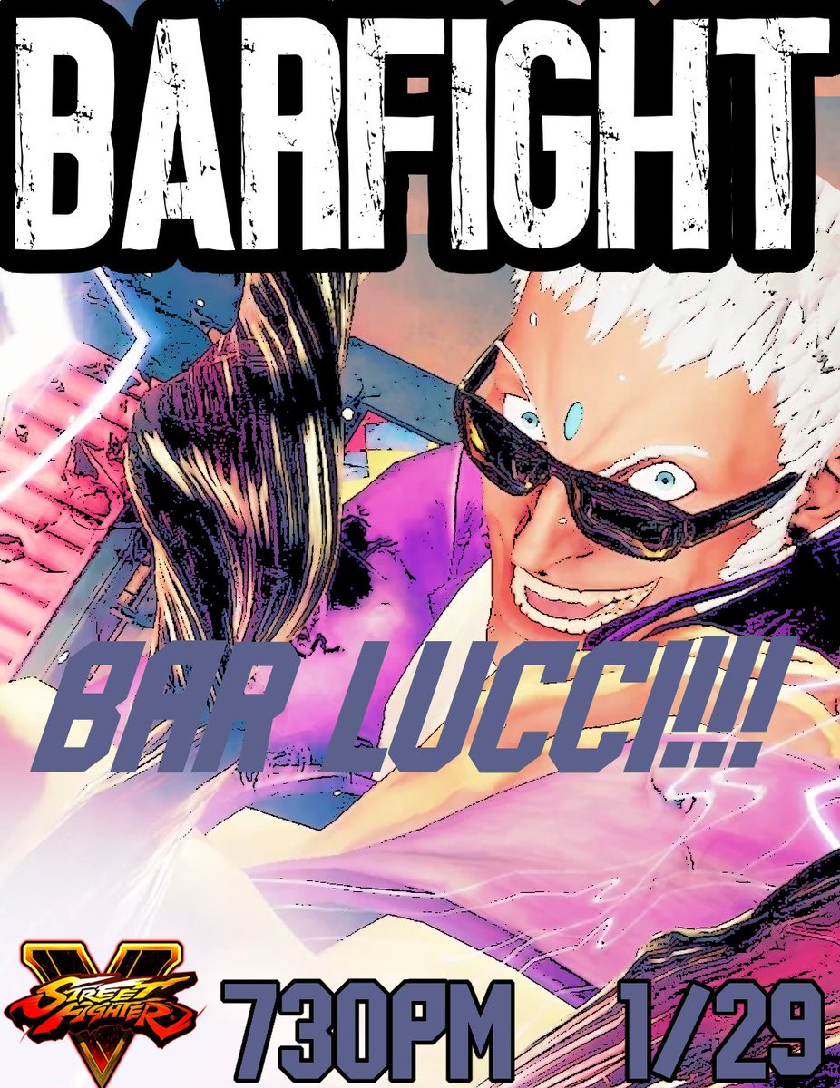 WhimFGC's tweet image. BARFIGHT SFV and TEKKEN 7 this Wednesday!

2 Classic Kent brackets for your nostalgia pleasure in 2025! Come by for some "old" games and see what these "oldheads" were doing 5 years ago! 730pm at Bar Lucci this Wednesday! Signups below