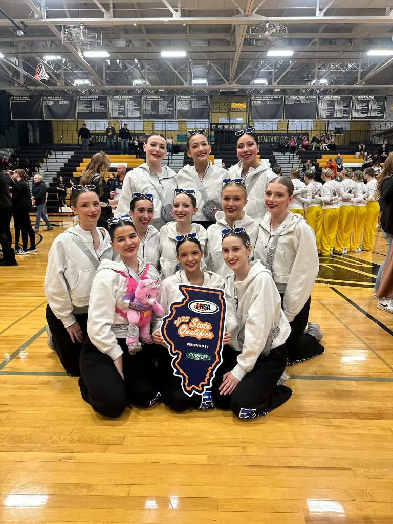 Congratulations to the Raider Varsity Dance team on their 4th Place finish at today’s IHSA Sectional at Sycamore.  The Raiders have qualified for ⁦<a href="/IHSAState/">IHSA State</a>⁩ and will compete next weekend in the Class 1A State competition in Bloomington.  ⁦<a href="/GbsDance/">GBSDance</a>⁩