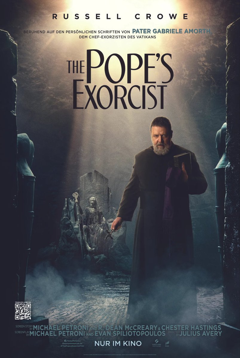Watched "The Pope's Exorcist" #film #cinema
