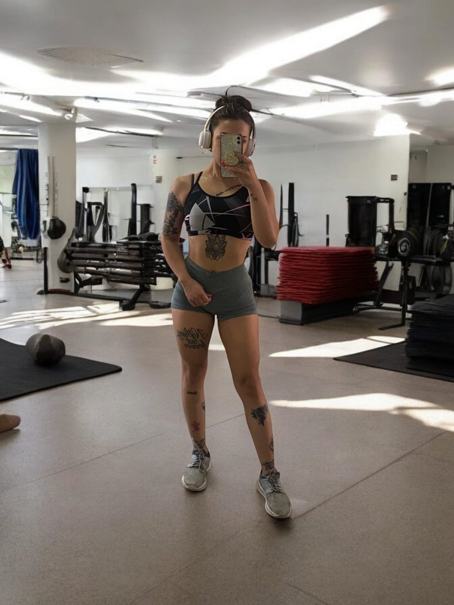 the_sweet_eli's tweet photo. Starting my day off at the gym after a horrible night sleep π€ do you guys go to the gym ?
#sweeteli #elisweet #fitgirl #gym #fanvue #gohard #teamnosleep https://t.co/Bup7eFu3FV