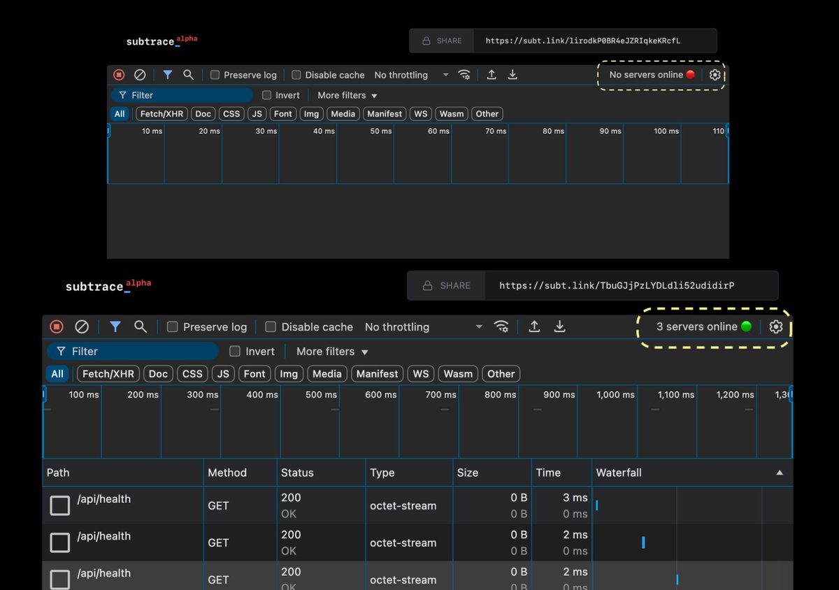 Subtrace tweet media