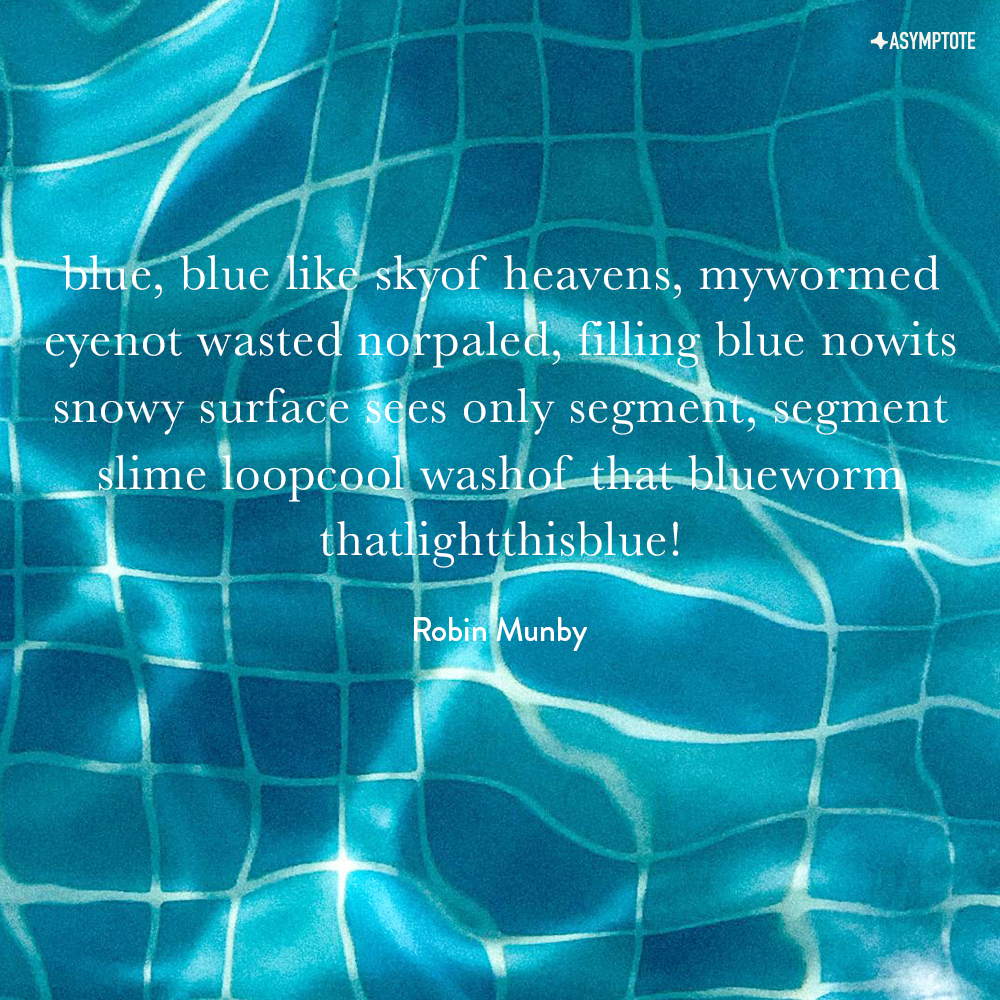 Asymptote Journal (@asymptotejrnl) on Twitter photo Who are you calling a parasite?
Far from wincing at this metaphor, translator—and parasite enthusiast—<a href="/RobMunb/">Robin Munby</a> embraced it for its creative possibilities. Sample his dazzlingly inventive "parasite poems" in our Special Feature on #NewForms, out now! tinyurl.com/2bps98mf Who are you calling a parasite?
Far from wincing at this metaphor, translator—and parasite enthusiast—<a href="/RobMunb/">Robin Munby</a> embraced it for its creative possibilities. Sample his dazzlingly inventive "parasite poems" in our Special Feature on #NewForms, out now! tinyurl.com/2bps98mf